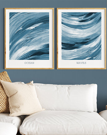 Ocean Waves - dwa plakaty, Bury Lis