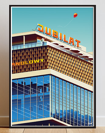 Plakat Jubilat - perełka Krakowskiego modernizmu, OKO MI SKOKO