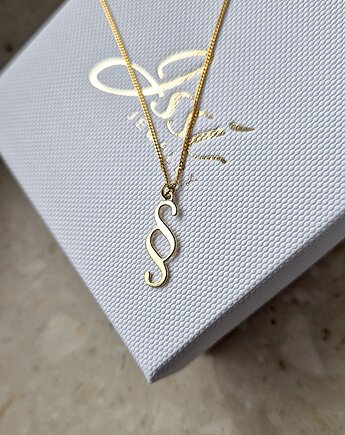 Naszyjnik Paragraf -srebro, złoto, różowe złoto, ISSI Jewelry