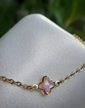 Mini bransoletka z kwarcem, Figa handmade accessories