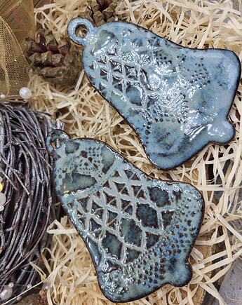 Zestaw ceramicznych zawieszek, ArtByLeika