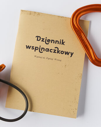Dziennik wspinaczkowy A6 kieszonkowy - teraz więcej stron, Follygraph
