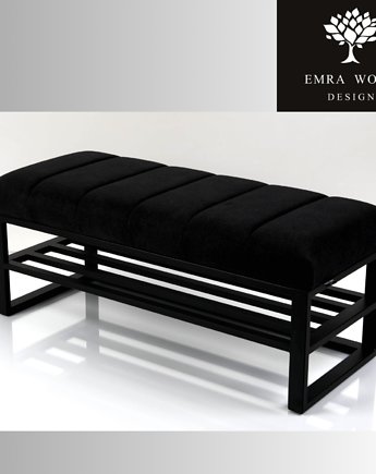 Ławka Tapicerowana Industrialna Tkanina STRONG 15 LGM-445, EMRA WOOD DESIGN