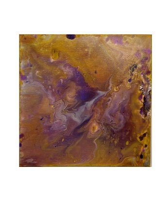 Obraz Abstrakcja 'Mystery' 40x40cm, ZaczarowanaArt