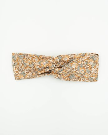 Opaska przeplatana Vintage kwiatuszki, wu handmade
