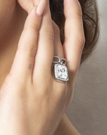 Pierścionek regulowany Fashion Zircon, AFRODITTE COLLECTION