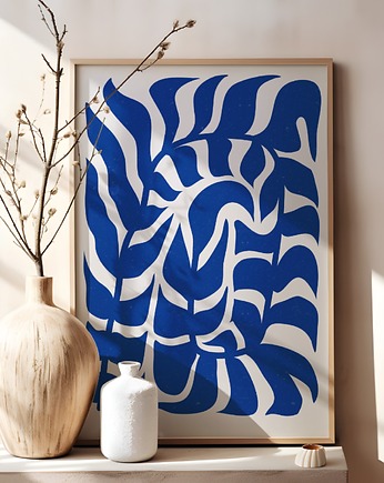 Plakat boho Roślina na ścianę Minimalistyczny Plakat nowoczesny do salonu, Kalibri Arts