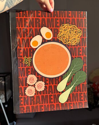 Plakat "Ramen", ana.kasak