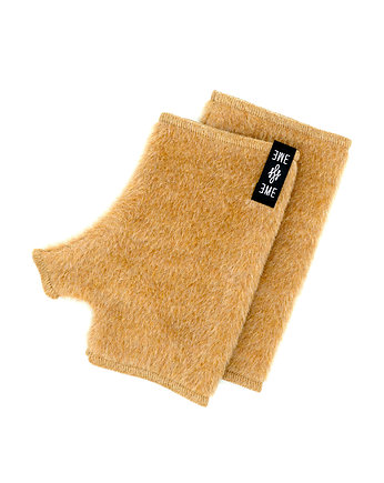 Cozy gloves / camel alpaca, EWE EME