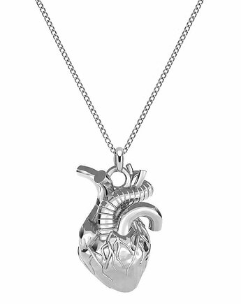 Naszyjnik LUDZKIE SERCE- srebro, ISSI Jewelry