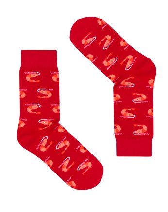 Skarpetki Hiszpania Krewetki 36-41, FAVES. Socks&Friends