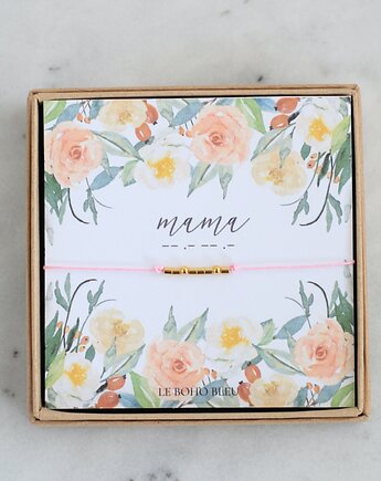 MAMA - Alfabet Morse'a - Bransoletka, Le Boho Bleu