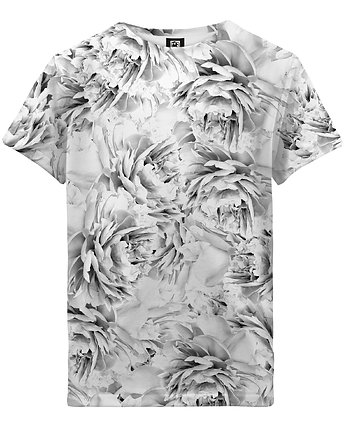T-shirt Boy DR.CROW Peonies White, DrCrow