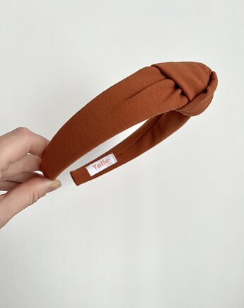 Ruda opaska do włosów supełek Red Fox, Volie Line