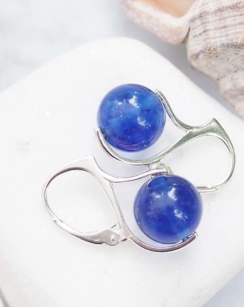 UNIKATOWE kolczyki srebrne z kwarcem, Chodelska Art Studio