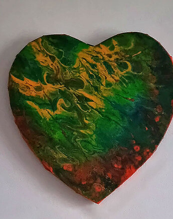 Akryl na płótnie LOVE, ZeStrychu Handmade