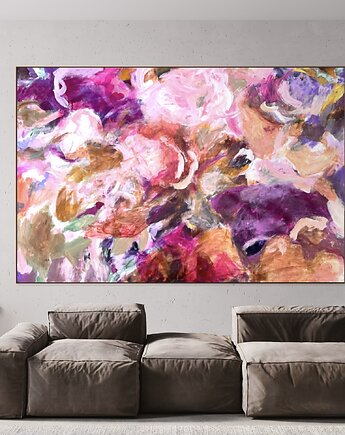 Obraz abstrakcyjny 105x160 cm, Dorota Ferens