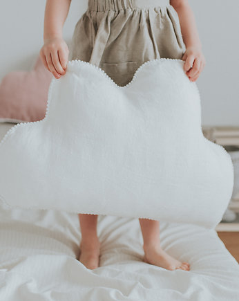Różowa poduszka chmurka, OSOBY - Prezent dla 3 latka