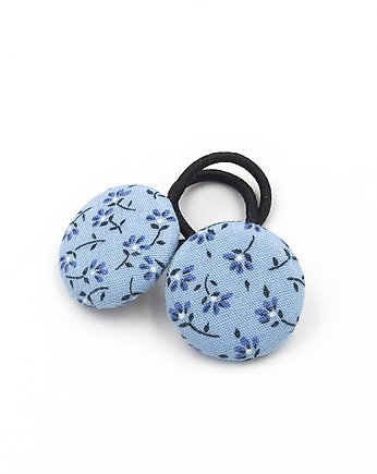 Gumeczki do włosów w kwiatki Blue Little Flowers, Momilio