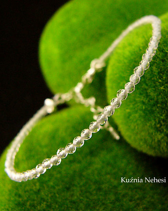 Bransoleta Ice - Kryształ Górski 2 mm, Kuźnia Nehesi