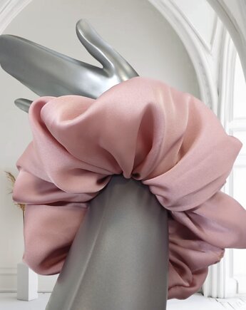 Scrunchie X XL .Satynowa gumka, NAT FASHION ROOM