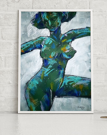 Josie - rysunek B2 unikat, Katarzyna Radzka