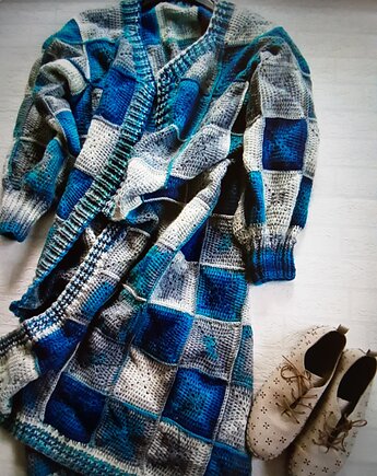 Kardigan Angora, VitaHandmade