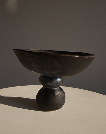 Ceramiczna patera, talerz na nóżce, IISELVAIII