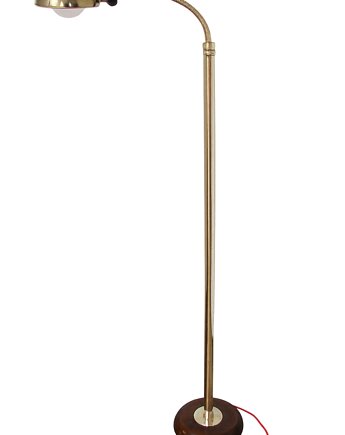 Lampa podłogowa Art Deco Bauhaus z lat 30., Relikt design