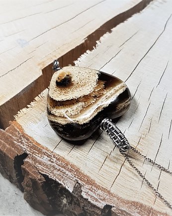 Serduszko z bursztynu   s119, JanArt