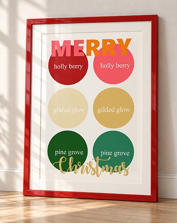Plakat Wesołych świąt, Tableau Edition