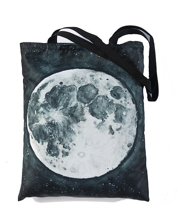 Torba ekologiczna. Moon/ciemny granat, Malgorzata Domanska