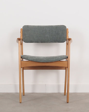 Fotel bukowy, duński design, lata 60, designer: Erik Buch, Przetwory design