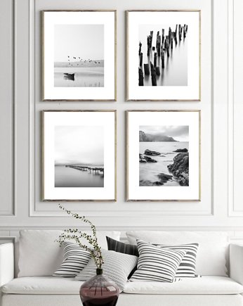 PLAKATY czarno białe fotografie galeria, black dot studio