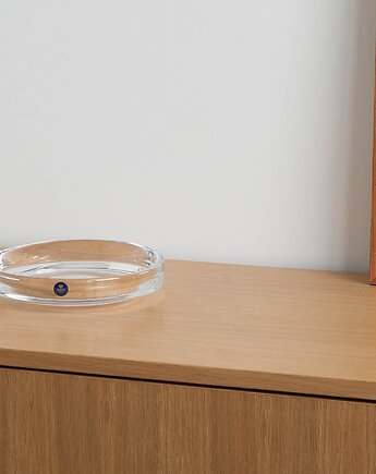 Patera kryształowa, duński design, lata 70, produkcja: Royal Copenhagen, Przetwory design