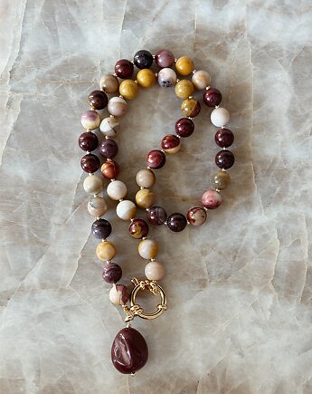 Naszyjnik jesienny Mokait, Chmolowska Jewellery