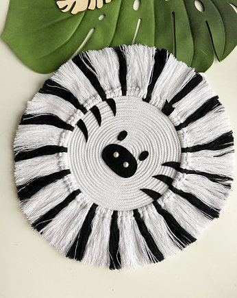 Zebra dekoracja ścienna do pokoiku dziecięcego, renartgifts