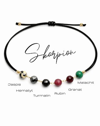 ZODIAK, Bransoletka Glam, Skorpion, GLAM