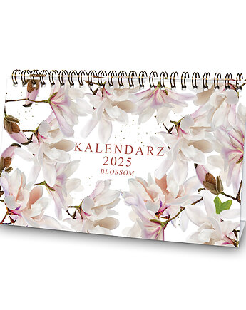 Kalendarz biurkowy 2025 Blossom na biurko stojący, Planerum