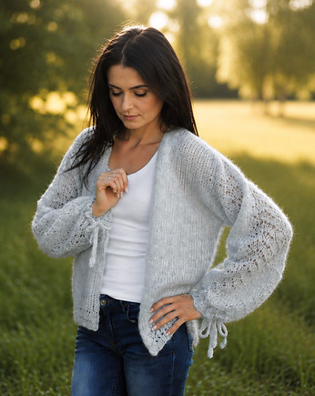 Sweter Chmurka - popiel, Lollipop