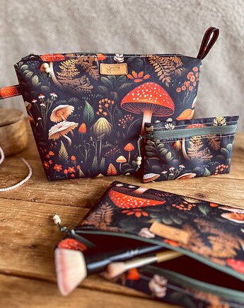 Komplet 3 kosmetyczek - LEŚNA MAGIA, gucialoveskids