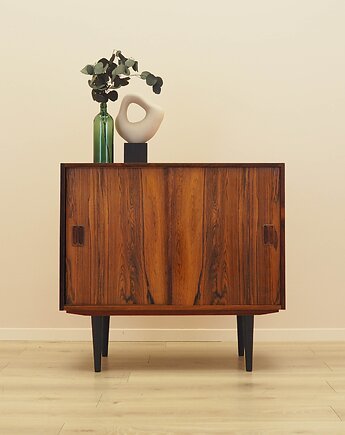 Szafka palisandrowa, duński design, lata 70, produkcja: Dania, Przetwory design