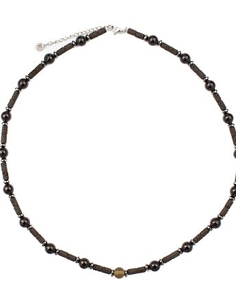 Męski naszyjnik zodiakalny - Koziorożec, Kulka Bransoletki