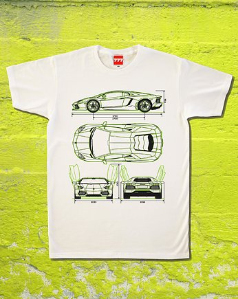 koszulka LAMBORGHINI AVENTADOR tshirt, 777 Tshirts