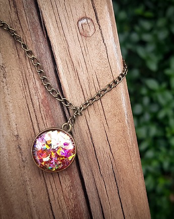 Dwustronny wisiorek, Figa handmade accessories