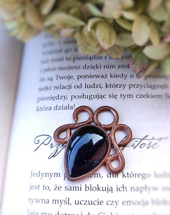 Wisior miedziany Nocny Cień z Nocą Kairu, Treemasters Copper Jewelry