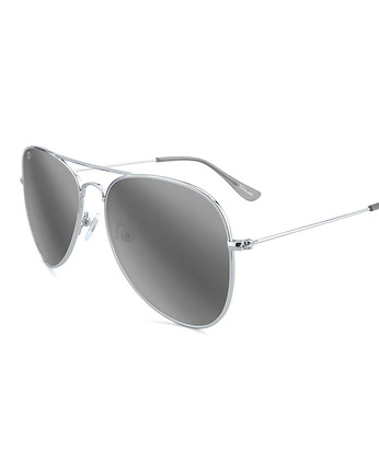 Małe srebrne pilotki Silver Smoke Mile Highs, SunloversSunglasses