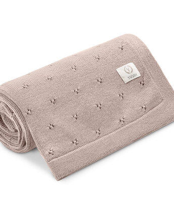 Koc z wełny merino Cocoa Milk, YOSOY