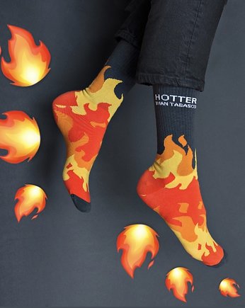 Skarpetki Hotter than Tabasco, Banana Socks