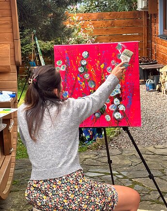 Plenerowy warsztat Vedic Art Zawoja 2026 - warsztaty malarskie